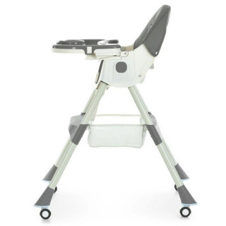 Стульчик для кормления M 6302 Gray складной, 5-ти точечные ремни