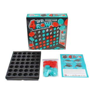 Настольная игра "Четыре в ряд" 3540TXK, 42 фишки